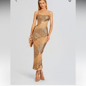 Retrofete CARMINE EMBELLISHED DRESS